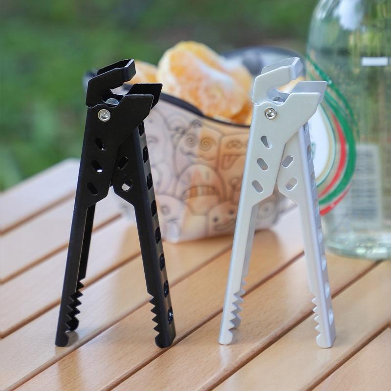 Camping Cooking Food - Langlebiger, hitzebeständiger Topfclip, rostfreier Schüsselgreifer aus