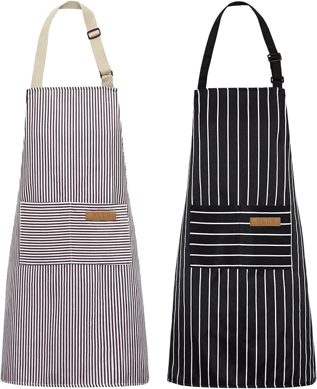 Schwarz-weiß gestreifte Küchen – Camping Cooking Apron Bewertung und Preis