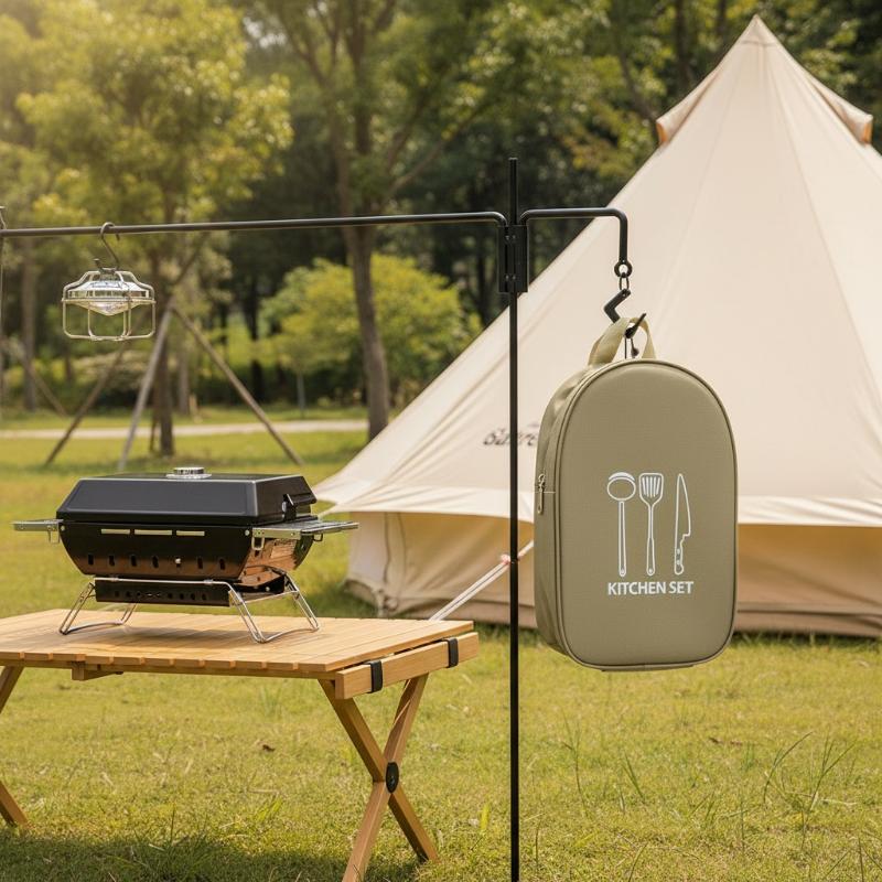Outdoor-Kochtasche Camping-Auf – Camping Cooking Utensil Organizer Bewertung und Preis
